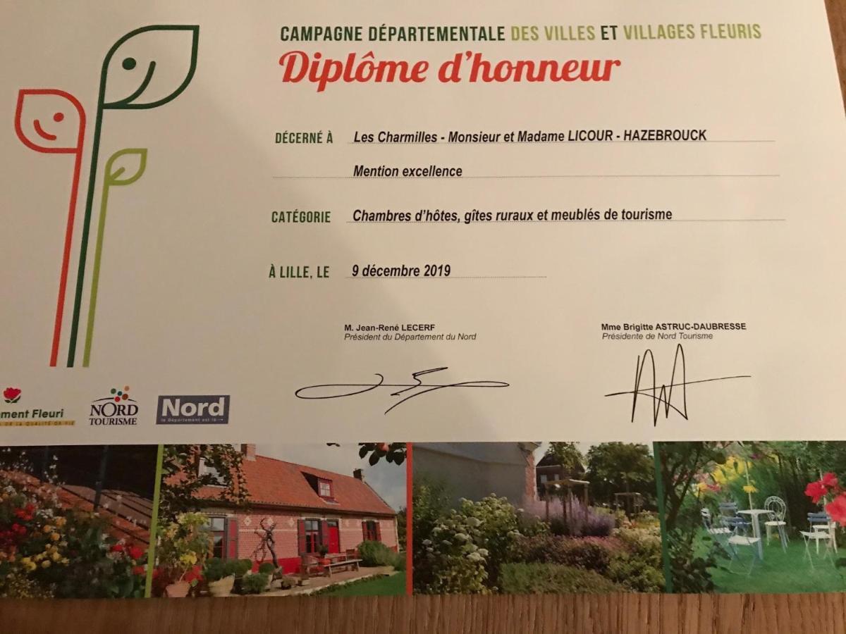 Bed and Breakfast Les Charmilles Hazebrouck Exteriér fotografie